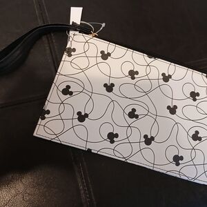 Mickey Mouse Pattern Wristlet